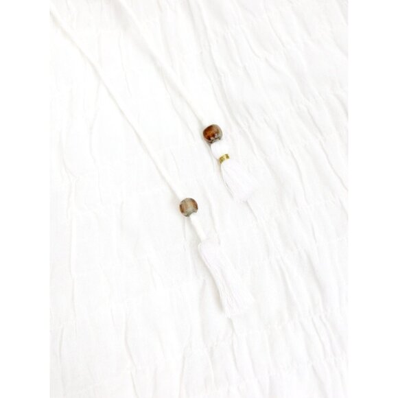 J. Crew Spaghetti Strap Halter SunDress Sleeveless Pockets White SZ XXS - Picture 6 of 7